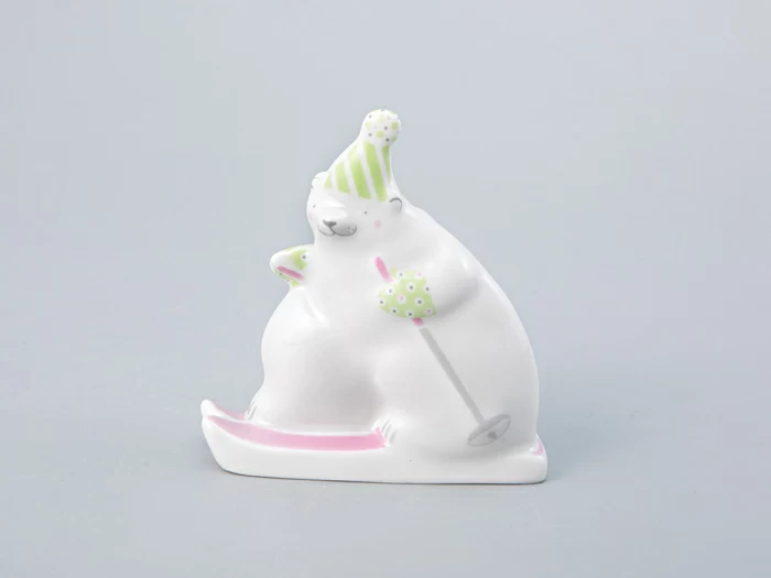 Скульптура форма Медведь-Биатлонист рисунок Медведь-Биатлонист арт. 82.78214.00.1, 