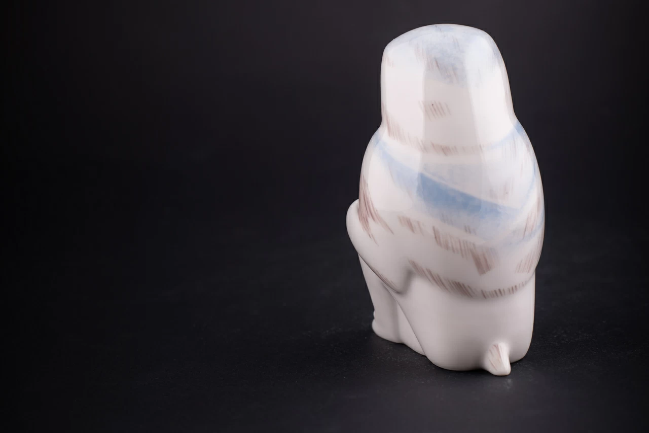 Скульптура Павиан с детенышем, рисунок Малыш, арт 62.09270.00.1, 