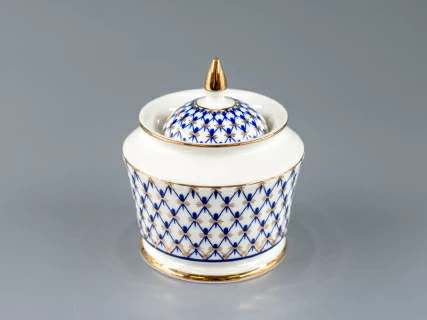 Сахарница Юлия Кобальтовая сетка арт. 80.66467.00.1, 