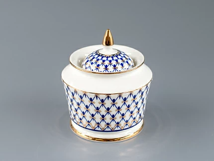 Сахарница Юлия Кобальтовая сетка арт. 80.66467.00.1