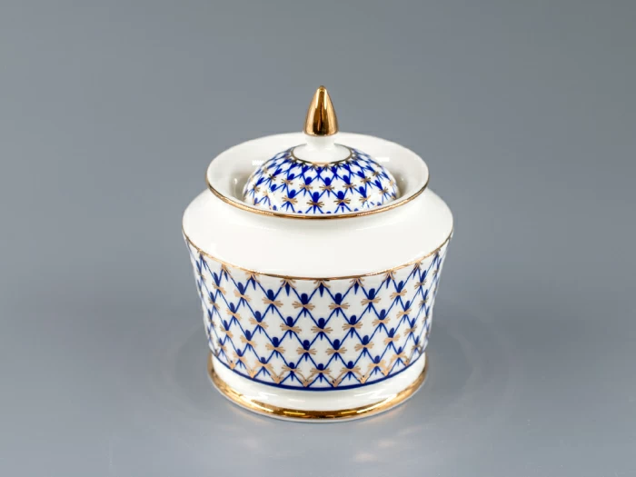 Сахарница Юлия Кобальтовая сетка арт. 80.66467.00.1, 