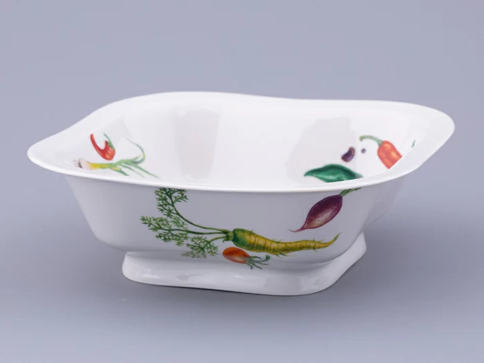 Салатник шестипорционный форма Молодежная квадратный рисунок Мамина Дача, арт. 80.48024.00.1, 