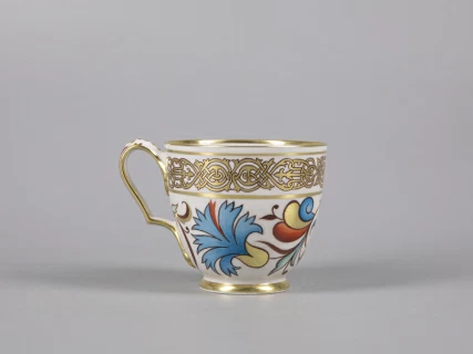 Сервиз чайный форма Александр III рисунок Русский, 6 персон 15 предметов арт. 81.30144.00.1,  Сервиз чайный форма Александр III рисунок Русский, 6 персон 15 предметов арт. 81.30144.00.1,