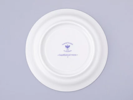 Чашка с блюдцем чайная, форма Гербовая, рисунок Серебряный город 5, арт. 81.32588.00.1,  Чашка с блюдцем чайная, форма Гербовая, рисунок Серебряный город 5, арт. 81.32588.00.1,