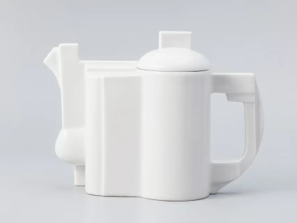 Пятипредметный чайный комплект Малевича Белый арт. 81.15759.00.1,  Пятипредметный чайный комплект Малевича Белый арт. 81.15759.00.1,