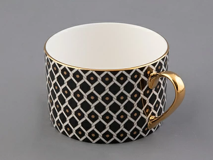 Сервиз чайный форма Идиллия рисунок Неро 1, на 4 персоны 10 предметов, арт. 81.32140.00.1 Сервиз чайный форма Идиллия рисунок Неро 1, на 4 персоны 10 предметов, арт. 81.32140.00.1