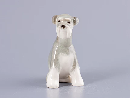 Скульптура Цвергшнауцер щенок Молли арт. 82.83389.00.1