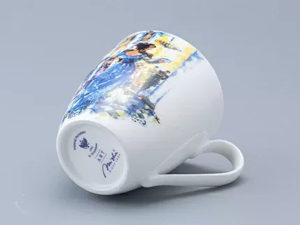 Бокал форма Вариации 450 мл рисунок Бал Пушкинских героев, арт 80.01237.00.1