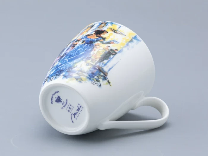 Бокал форма Вариации 450 мл рисунок Бал Пушкинских героев, арт 80.01237.00.1, 