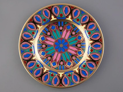 Тарелка декоративная 270 мм Европейская, в подарочной упаковке, рисунок Готическая 11 арт. 81.25631.00.1 Тарелка декоративная 270 мм Европейская, в подарочной упаковке, рисунок Готическая 11 арт. 81.25631.00.1