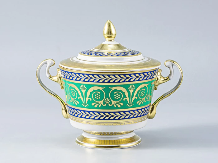 Сахарница форма Александрия рисунок Золотой 52 арт. 80.64723.00.1, 