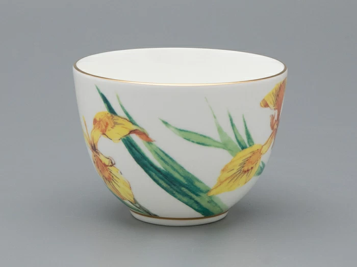 Чашка с блюдцем L’Art des Fleurs в подарочной упаковке, форма Весенняя 2, рисунок Лесной свет, арт 81.33401.00.1, 