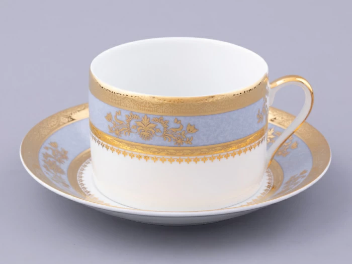 Чашка с блюдцем Richelieu Orsay gris Ciel арт. 96.10643.00.1, 