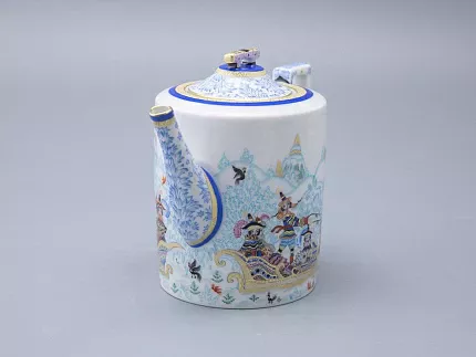 Сервиз чайный форма Гербовая рисунок Зимние забавы, 4 персоны 10 предметов арт. 81.20899.00.1