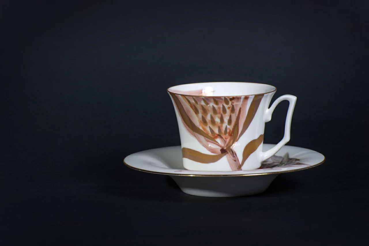 Чашка с блюдцем чайная. форма Юлия. рисунок Татьянин день арт. 40.03547.00.1, 