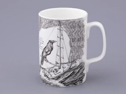 Бокал с крышкой в подарочной упаковке, форма Top. рисунок Яхта Алые паруса, арт. 81.32935.00.1, 