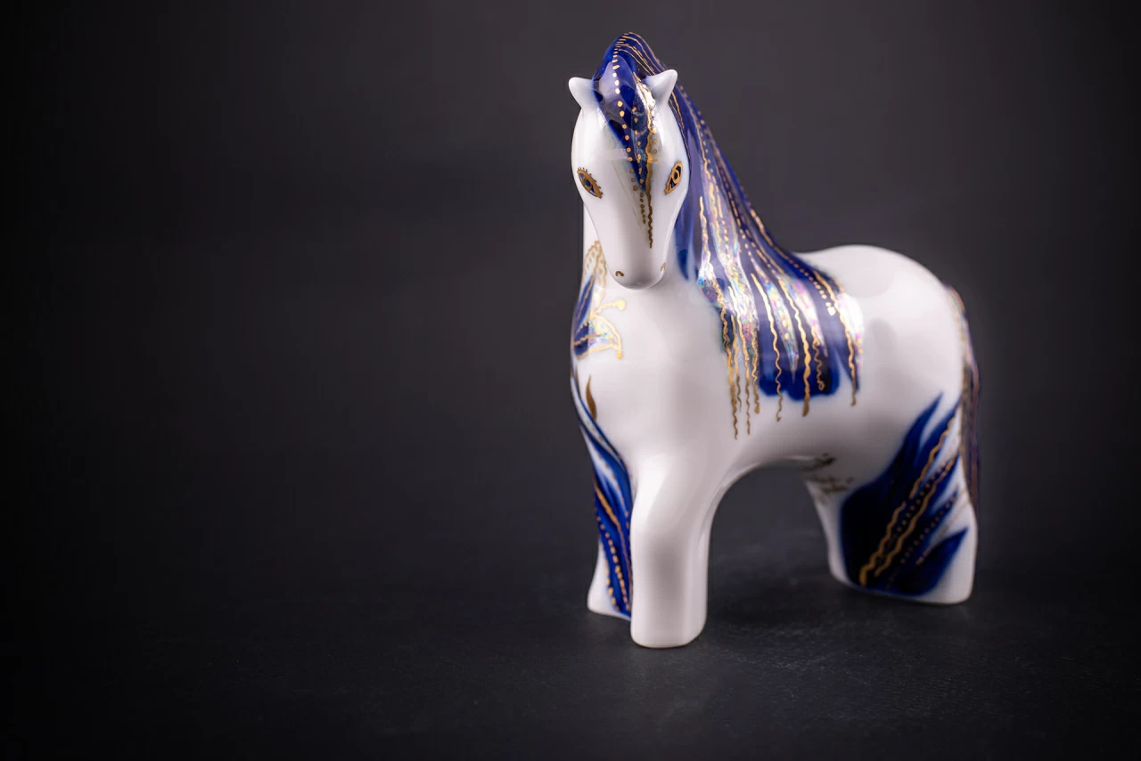 Скульптура Конь Шелковая грива, арт 62.21705.00.1, 