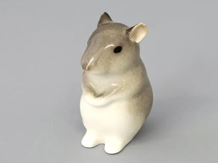 Скульптура форма Мышь малютка рисунок Палевая арт. 82.61110.00.1, 