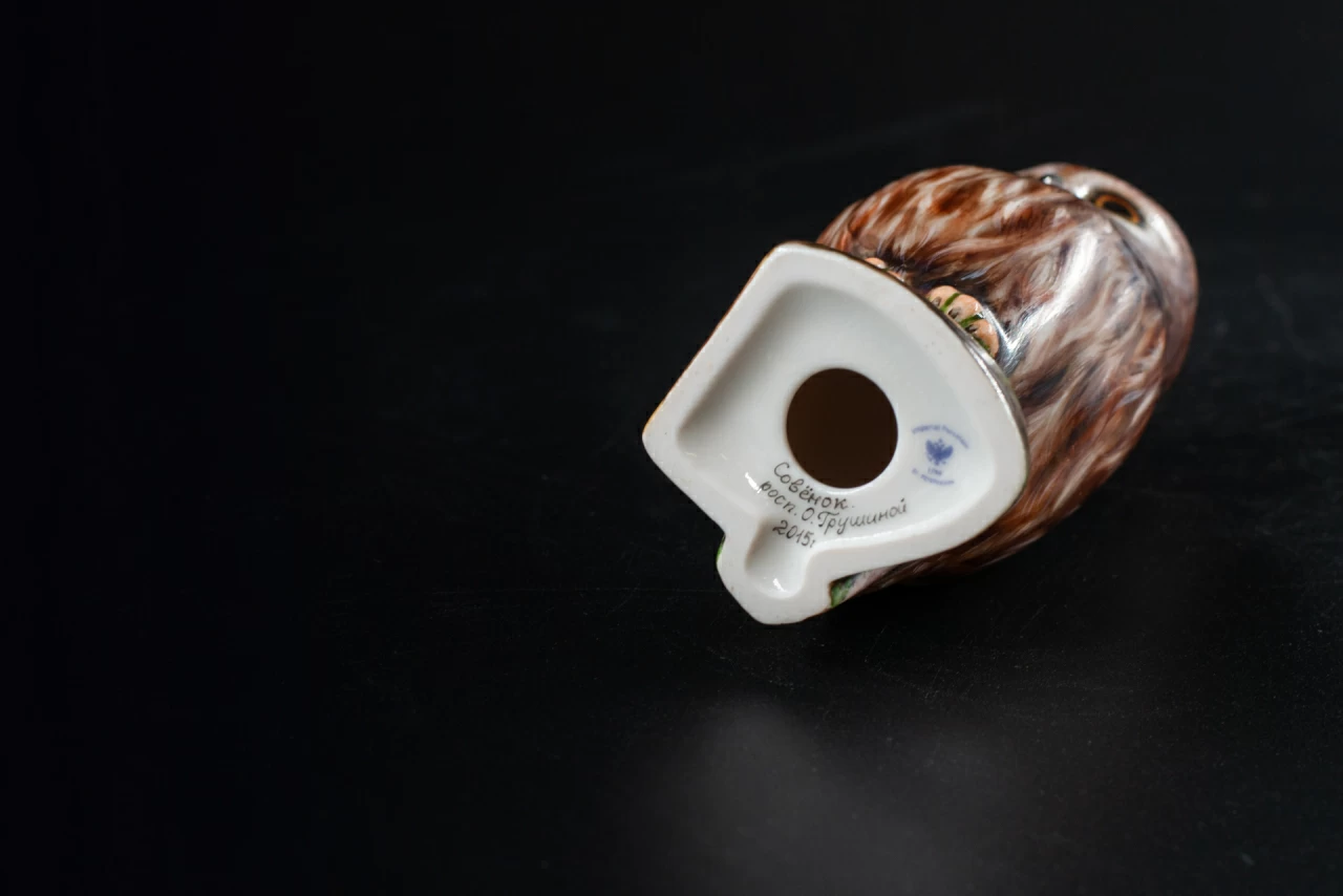 Скульптура Воробьиный сыч, Совенок, арт 62.09238.00.2, 