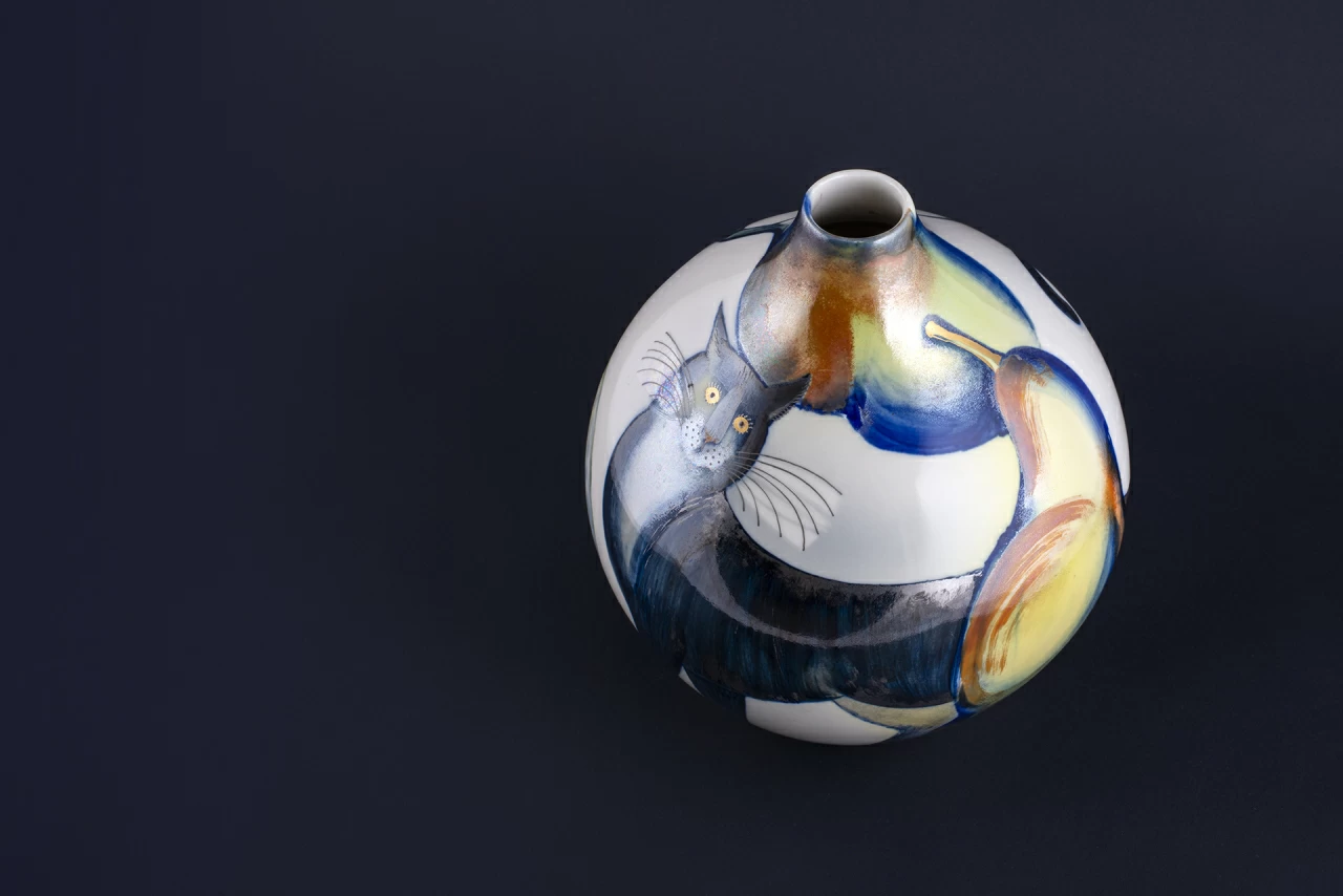 Ваза Коридона на форме Круглая малый размер арт 60.14651.00.1, 