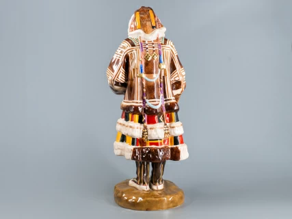 Скульптура Народности России Самоедка арт. 82.72976.00.1, 