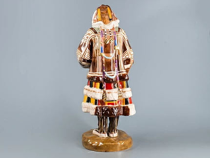 Скульптура Народности России Самоедка арт. 82.72976.00.1