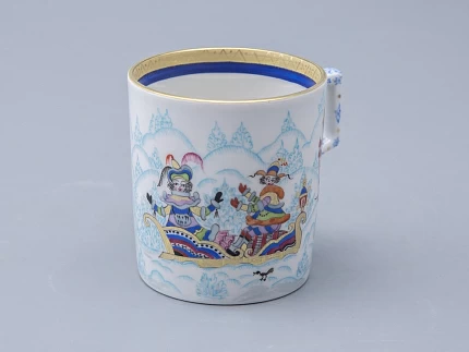 Сервиз чайный форма Гербовая рисунок Зимние забавы, 4 персоны 10 предметов арт. 81.20899.00.1 Сервиз чайный форма Гербовая рисунок Зимние забавы, 4 персоны 10 предметов арт. 81.20899.00.1