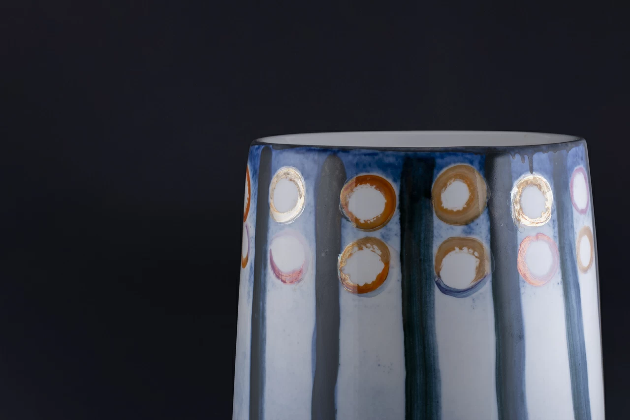 Ваза Ноктюрн на форме Карелия, арт 60.10634.00.1, 