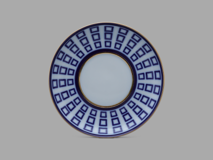 Бокал с блюдцем 360 мл форма Ленинградский рисунок Аничков мост арт. 81.27420.00.1, 