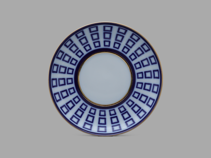 Бокал с блюдцем 360 мл форма Ленинградский рисунок Аничков мост арт. 81.27420.00.1, 