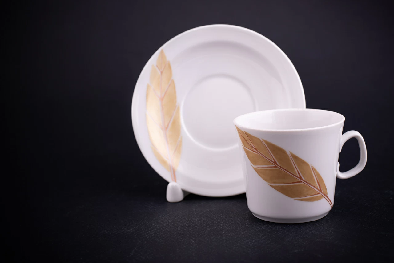 Сервиз кофейный форма Молодежная, рисунок Сентябрь на 6 персон 20 предметов, арт 61.21022.00.1,  Сервиз кофейный форма Молодежная, рисунок Сентябрь на 6 персон 20 предметов, арт 61.21022.00.1,