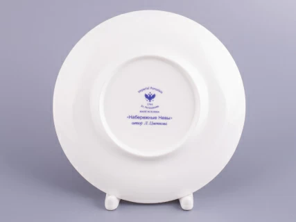 Чашка с блюдцем кофейная 180 мл форма Билибина рисунок Набережные Невы арт. 81.15737.00.1, 