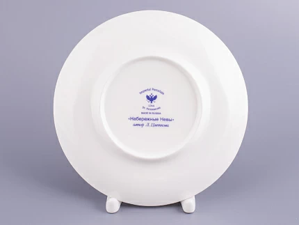 Чашка с блюдцем кофейная 180 мл форма Билибина рисунок Набережные Невы арт. 81.15737.00.1