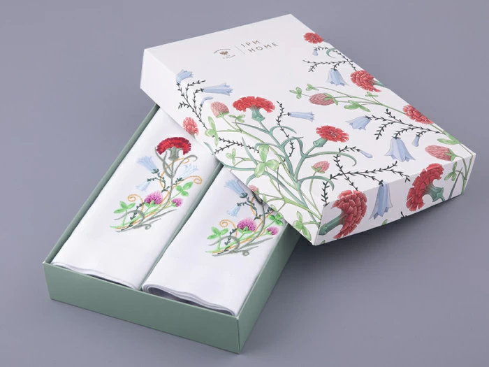 Набор салфеток 45х45 сервировочных с вышивкой Сад Алисы арт 41.00308.01, 