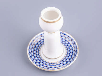 Подсвечник Бутон Кобальтовая сетка арт. 80.06952.00.1, 