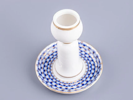 Подсвечник Бутон Кобальтовая сетка арт. 80.06952.00.1 Подсвечник Бутон Кобальтовая сетка арт. 80.06952.00.1