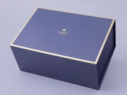 Подарочный набор стопки и икорница рис. Золотой арт. 81.30556.00.1, 