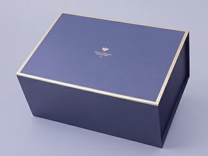 Подарочный набор стопки и икорница рис. Золотой арт. 81.30556.00.1