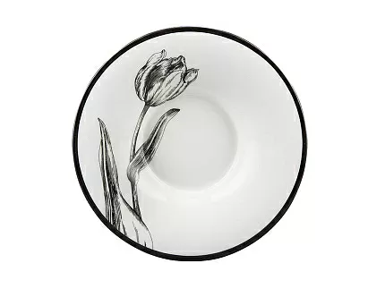 Подарочный набор чашка с блюдцем, форма Юлия рисунок Сысоев Волшебный сад IV арт. 81.30915.00.1