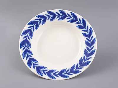 Тарелка 220 мм форма Глубокая, рисунок Флер арт. 80.99828.00.1