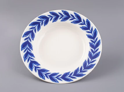 Тарелка 220 мм форма Глубокая, рисунок Флер арт. 80.99828.00.1, 