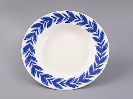 Тарелка 220 мм форма Глубокая, рисунок Флер арт. 80.99828.00.1