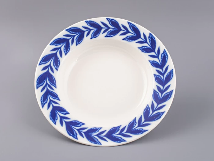 Тарелка 220 мм форма Глубокая, рисунок Флер арт. 80.99828.00.1, 