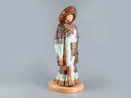 Скульптура Народности России Качинская женщина арт. 82.85842.00.1, 