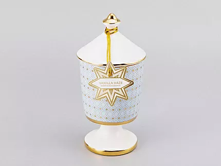 Подарочный Набор Свеча ароматическая рисунок Азур 2 аромат Ваниль Пачули арт. 81.32057.00.1