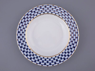 Тарелка глубокая 225 мм форма Европейская-2 рисунок Кобальтовая сетка арт. 80.85298.00.5 Тарелка глубокая 225 мм форма Европейская-2 рисунок Кобальтовая сетка арт. 80.85298.00.5