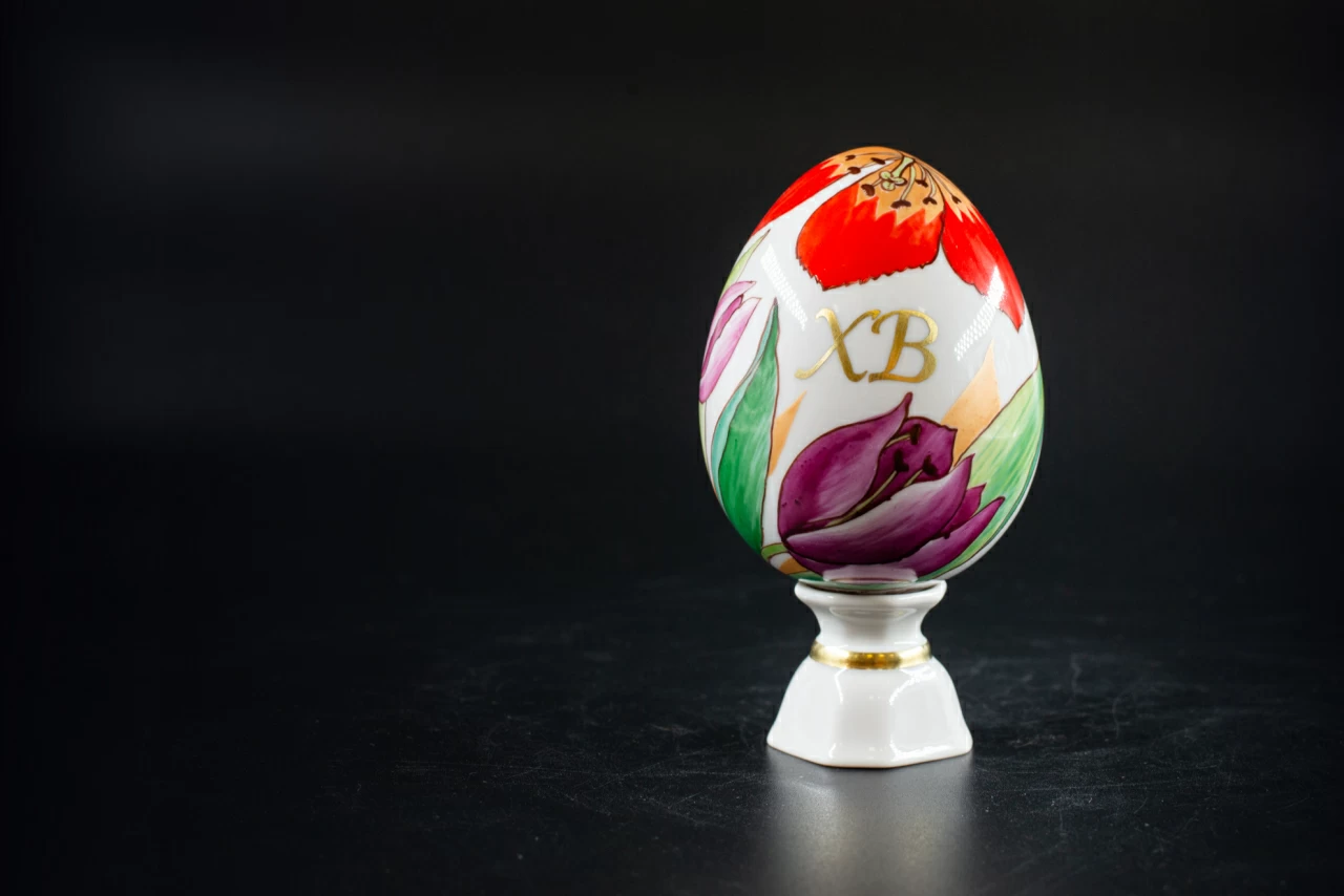 Яйцо пасхальное Цветы Среда, арт 60.14902.00.1, 