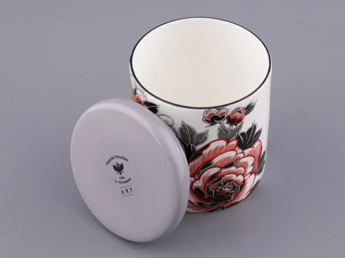 Свеча ароматическая в подарочной упаковке, форма top, рисунок Tattoo SERPENTA аромат Зимний лес, арт. 81.32803.00.1, серпента