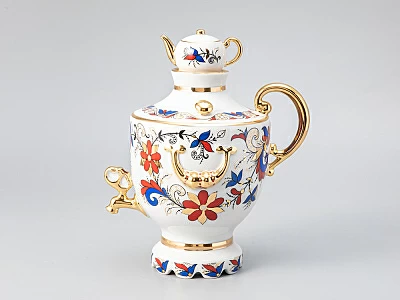 Прибор для вина четырехпредметный Веселый самоварчик Сувенир арт. 81.10363.00.1