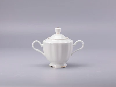 Сервиз чайный форма Нега рисунок Золотая лента, 6 персон 14 предметов, арт. 81.23019.00.1